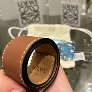 Loewe | Jewelry | Loewe Small Slap Bracelet In Calfskin Brand New